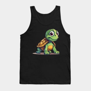 The newest addition to our family, our little turtle kid Tank Top